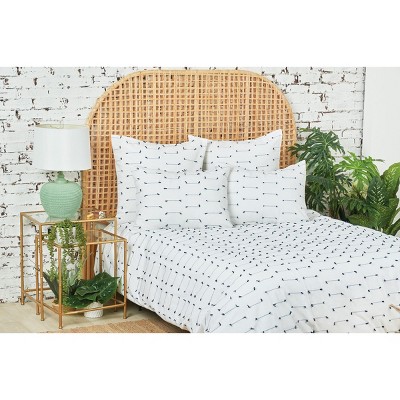 Indigo Dobby Weave Cotton Euro Sham