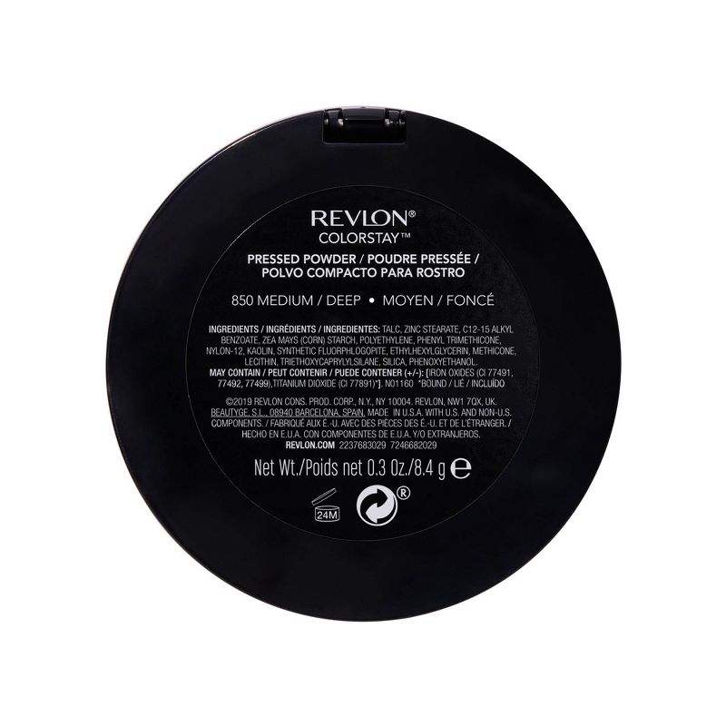 Revlon Colorstay Finishing Pressed Powder - Lightweight and Oil-Free - 0.03oz, 6 of 7