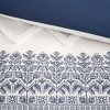 NicBex 3-Piece Farmhouse Cotton King Size Bedding Comforter Sets, Bedding Set with Chenille Tufting, 1 Comforter, 2 Pillow Shams, Machine Washable - 4 of 4