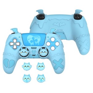 Aghana Digitals PlayVital Gothic Imp Series Cute Silicone Case for ps5 Controller - 1 of 4
