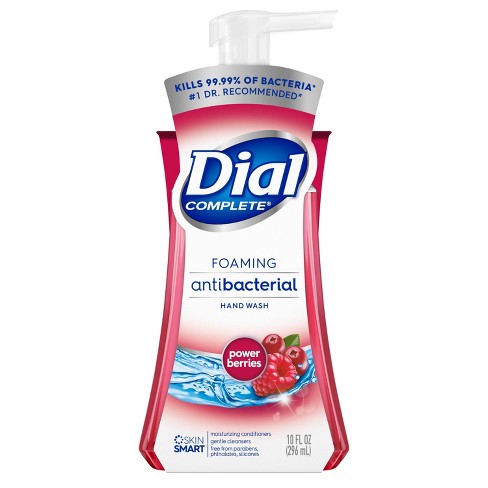 Dial Complete Antibacterial Foaming Hand Wash Power Berries 10