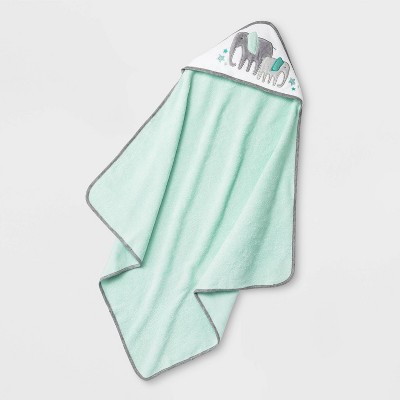 cloud island hooded towel