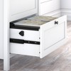 2 Drawer Mayfield File Cabinet Shiplap Gray/Pure White - Bush Furniture: Modern Farmhouse Style, MDF Laminate - image 3 of 4