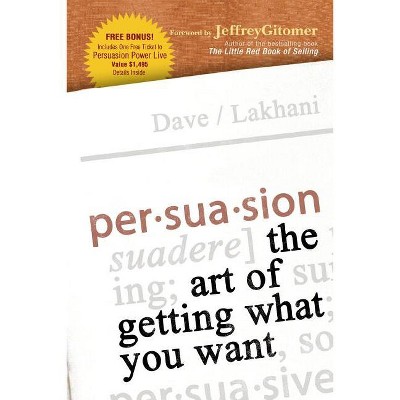 Persuasion - by  Dave Lakhani (Paperback)