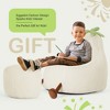 TUYOHW Kids Bean Bag Chair,Faux Fur Lounger with Handles, Lightweight and Portable - 4 of 4