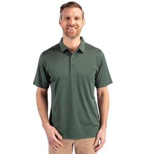 Cutter & Buck Forge Pencil Stripe Stretch Mens Polo Shirt - 1 of 2