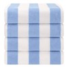 American Soft Linen Turkish Beach Towel, 100% Cotton Cabana Striped Beach Towel, 30 in by 60 in Soft Absorbent Beach Pool Towel - 2 of 4