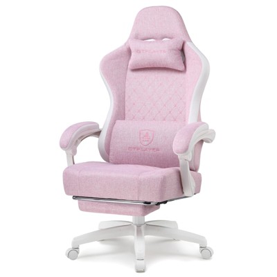 GTPLAYER Gaming Chair, Computer Office Chair with Pocket Spring Cushion, Linkage Armrests and Footrest