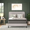 Flash Furniture Capri Comfortable Sleep Euro Pillow Top 13 Inch CertiPUR-US Certified Hybrid Pocket Spring Mattress, Supportive Relief, Mattress in a Box - 2 of 4