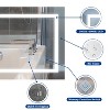 PAGED LED Bathroom Beveled Mirror Vanity Mirror with 3 Colors Dimmable and Enhanced Anti-Fog, Makeup Mirror for Wall - 3 of 4