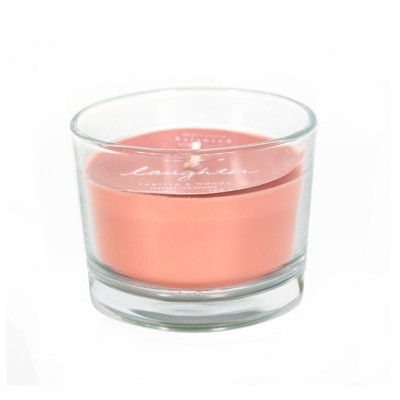 4oz Glass Love + Laughter Candle - Beautifully Balanced