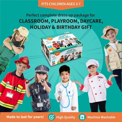 Kids Deluxe Dress Up Trunk Set with Costumes
