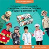 Bintiva Dress Up / Drama Play Deluxe Trunk 6 In 1 Set - 3 of 4