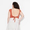 Women's Cap Sleeve Tie-Back Top - Wild Fable™ - 3 of 3