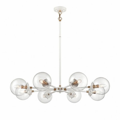 Elk Home Boudreaux 8 - Light Chandelier in  Matte White