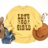 Simply Sage Market Women's Floral Let's Go Girls Long Sleeve Garment Dyed Tee - 3 of 3