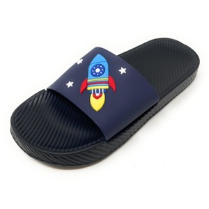 JEFFRICO Boys Comfort Sandals Kids Slip On Lightweight EVA Water Shower Pool Beach Sandals Slides - 1 of 4