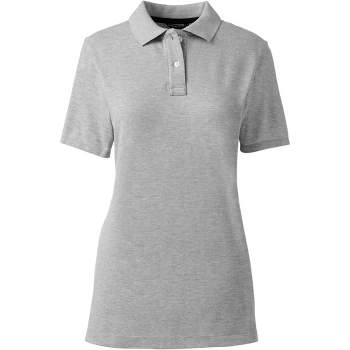School Uniform Young Women's Short Sleeve Feminine Fit Mesh Polo Shirt