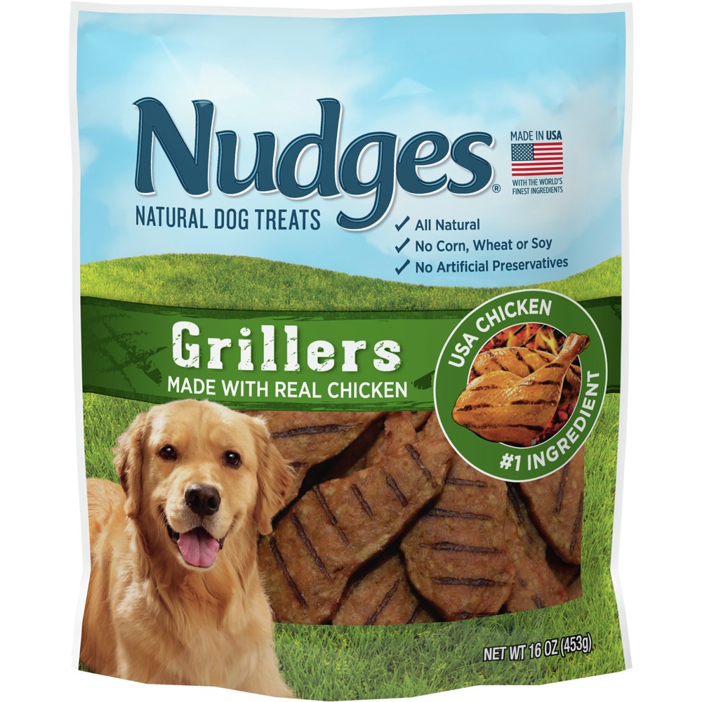 UPC 031400062992 product image for Nudges Natural Chicken Grillers Dog Treats - 16oz | upcitemdb.com