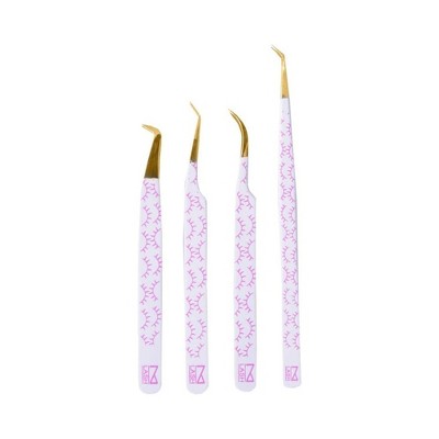 LOVELAY CREATIONS Set-of-4 Tweezers