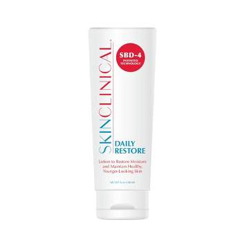 SkinClinical Daily Restore Hydrating Body Lotion for Dry Skin, Fragrance Free Lotion, Helps Deliver Intense Hydration to Dry Skin, 6oz