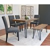 6-Piece Dining Set with 4 Chairs and a Wood Bench - 2 of 4
