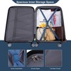 Summit Adventure 3-Piece Dark Blue Pc Lightweight & Durable Expandable Suitcase With Two Hooks And Tsa Lock - 4 of 4