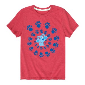 Boys' - Blue's Clues & You! - Blue Spiral Short Sleeve Graphic T-Shirt - 1 of 4