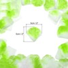 Unique Bargains Wedding Party Decoration Silk Artificial Flower Rose Petals Light Green/White 2000 Pcs - 2 of 4
