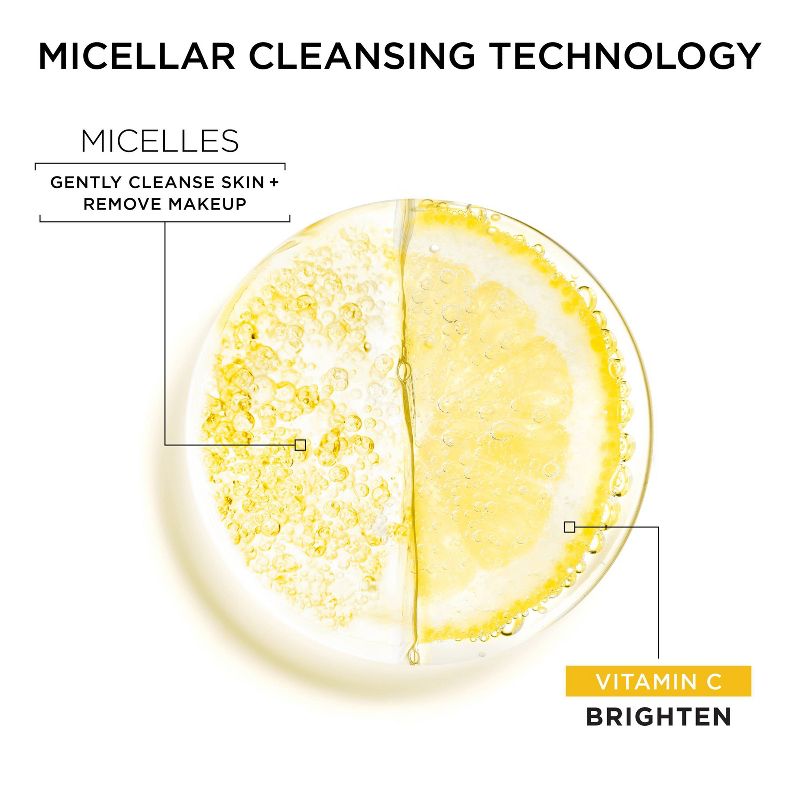 Garnier SkinActive Micellar Vitamin C Cleansing Water to Brighten Skin, 5 of 11