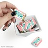 Big Dot of Happiness Colorful Floral Happy Mother's Day - Mini Candy Bar Wrapper Stickers - We Love Mom Party Small Favors - 40 Count - 2 of 4