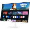 Manufacturer Refurbished Samsung - M50D 32" LED FHD 60Hz 4ms Smart Monitor with HDR 10 (HDMI, USB), White - 3 of 4