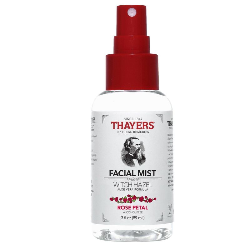 Thayers Natural Remedies Witch Hazel Alcohol Free Toner Facial Mist with Rose, 1 of 6