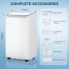 SKONYON 12000 BTU ASHRAE Portable Air Conditioner for 450 Sq.FT with Remote Control - 3 of 4