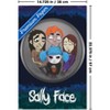 Trends International Sally Face - Fisheye Unframed Wall Poster Prints - 3 of 4