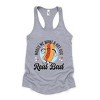 Simply Sage Market Me Wants A Hot Dog Real Bad Cartoon Racerback Tank - 2 of 4