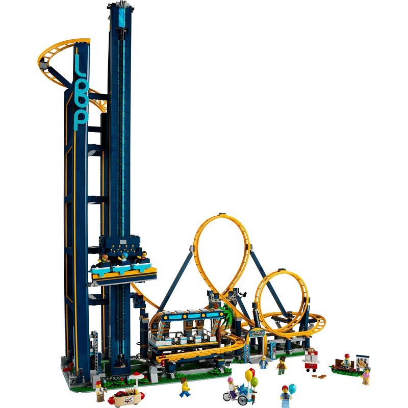 LEGO Icons Loop Coaster, Roller Coaster Set 10303, 3 of 8
