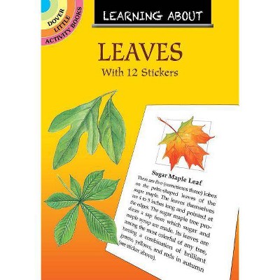 Learning about Leaves - (Dover Little Activity Books) by  Dot Barlowe (Hardcover)