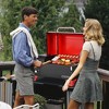 Costway Portable Tabletop Pellet Grill & 20lbs Apple Wood Pellets Outdoor Smoker BBQ Set - 2 of 4