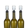 Flurry Assorted Snow Globe Bottle Stoppers by True, White Finish - 3 of 3