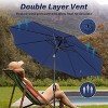 CAVINAS Commercial Grade Pool Umbrella, Heavy-Duty Waterproof Deck Umbrella, Outdoor Patio Umbrella without Base - 2 of 4