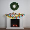 9 in. Peppermint Tree with Train - 4 of 4