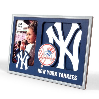MLB New York Yankees 4"x6" 3D Logo Series Picture Frame