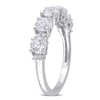 EVERLY JEWELRY | Multiple-color option in Silver Eternity Ring with Multiple color gemstone Options. - 2 of 4