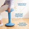 ECR4Kids Sitwell Wobble Stool with Cushion, Adjustable Height - 4 of 4