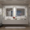 Apmir Super Bright Front & Back LED Lighted Anti-Fog Aluminum Alloy Framed Tempered Glass Bathroom/Vanity Mirror with ETL & 3-Year Warranty - 4 of 4