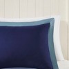 Sapphtopaz King Diamond Quilt Bedding Set Reversible Down Alternative Comforter Set with Pillow Sham,Machine Washable - 4 of 4