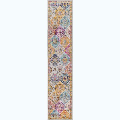 Mark & Day Emilly 2'7"x12' Runner Woven Indoor Area Rugs Saffron/Burnt Orange