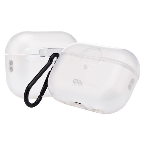 Case-Mate AirPods Pro 2 Case with Carabiner Clip - Clear