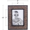 Creative Scents Dublin 5 X 7 Picture Frame (Brown) - 4 of 4